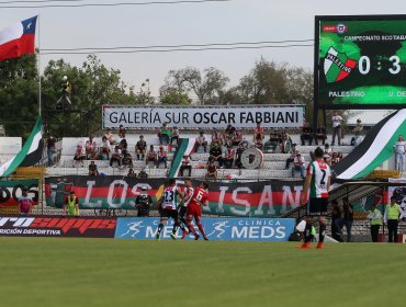 La "U" ganó a Palestino y se metió en la lucha por un cupo a Copa Libertadores