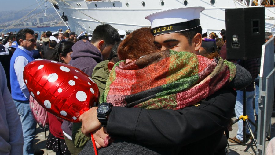 Buque Escuela "Esmeralda" concluyó su 63er crucero de instrucción por el mundo