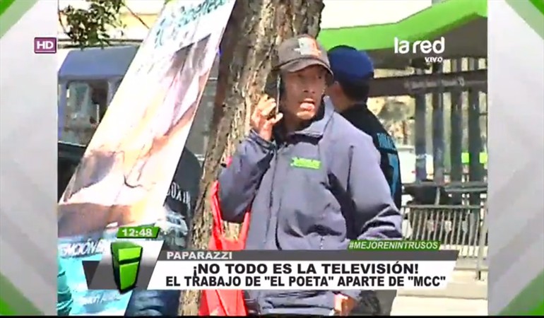 El "Poeta" de MCC explica complicada situación que hoy en día lo tiene trabajando como repartidor de volantes