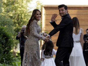 Paloma Aliaga se casó finalmente con su ex cuñado Cristóbal Valenzuela