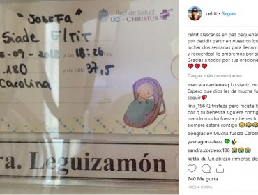 Muere hija recién nacida de periodista Carolina Eltit