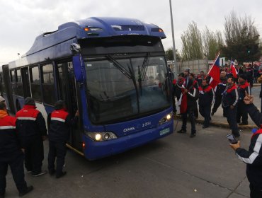 Diez conductores de Subus detenidos por apedrear máquinas que no fueron a huelga