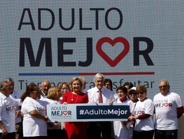 Presidente lanzó programa “Adulto Mejor”: 19,3% de la población son mayores de 65 años