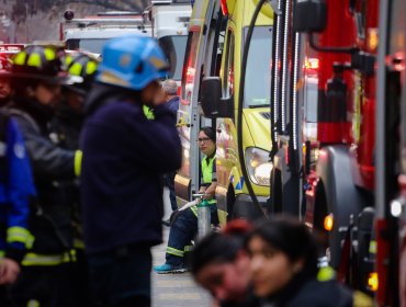 Incendio en edificio de La Cisterna dejó un saldo de 20 personas damnificadas