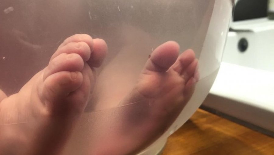 Lorena Bosch anunció el nacimiento de su segundo hijo con tierna fotografía en redes sociales