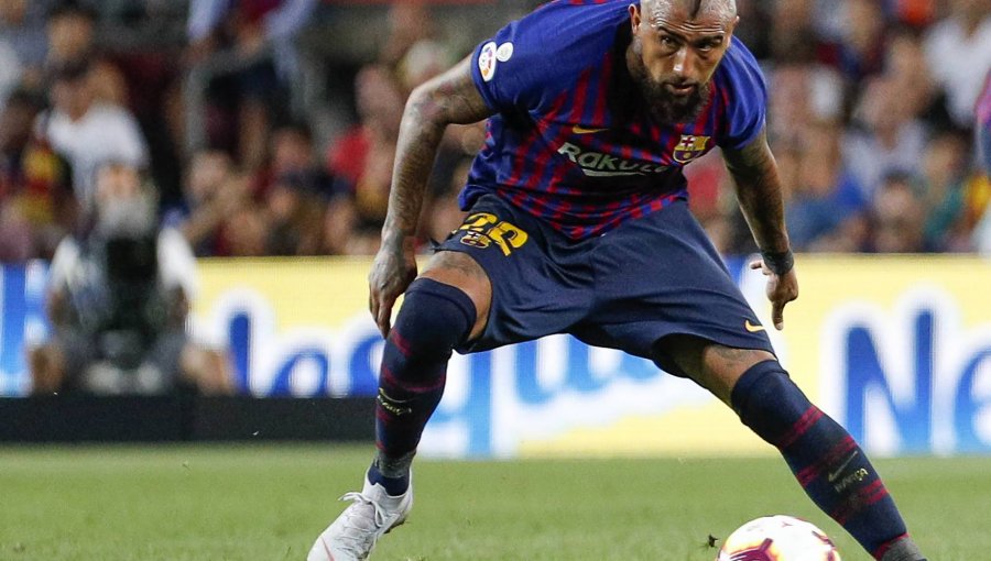 Con Vidal sobre el final, el Barcelona ganó al Inter y se escapó en Champions