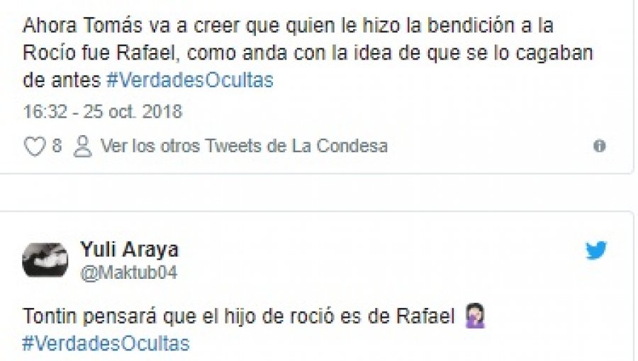 Una mentira menos: Tomás se entera del embarazo de Rocío en "Verdades Ocultas"