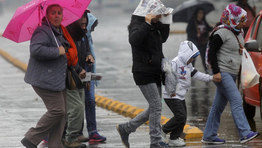 Pronostican precipitaciones desde la Región de Valparaíso hasta el Biobío