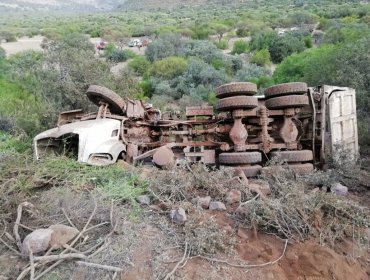 Masivo funeral para despedir a camionero que desbarrancó 250 metros en la comuna de Catemu