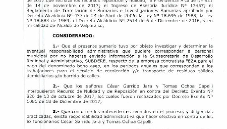 Inminente nominación de "hombre clave de Reginato" en Serviu de Valparaíso genera ruido en Chile Vamos