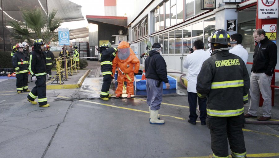 Fuga de amoniaco en planta de Agrosuper dejó un trabajador fallecido