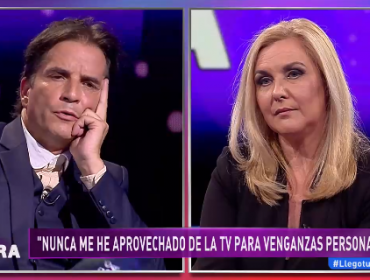 Pablo Mackenna se enfrenta en vivo a Pamela Jiles por acusaciones emitidas sobre episodio vivido en el casino de Viña del Mar