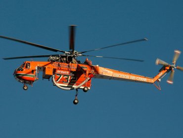 Helicópteros de combate de incendios más potentes del mundo llegan a Chile