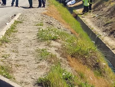 Un muerto deja accidente de tránsito en Puchuncaví tras colisión de camión con auto