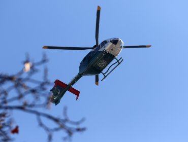 Disparan en contra de helicóptero de Carabineros en la región de La Araucanía