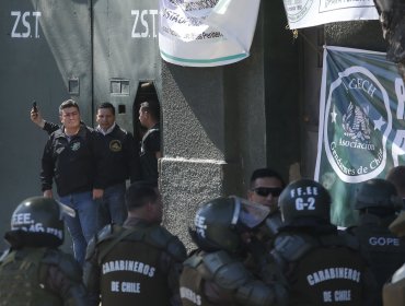 Paro de gendarmes: Corte de Apelaciones asegura que detenidos están bien