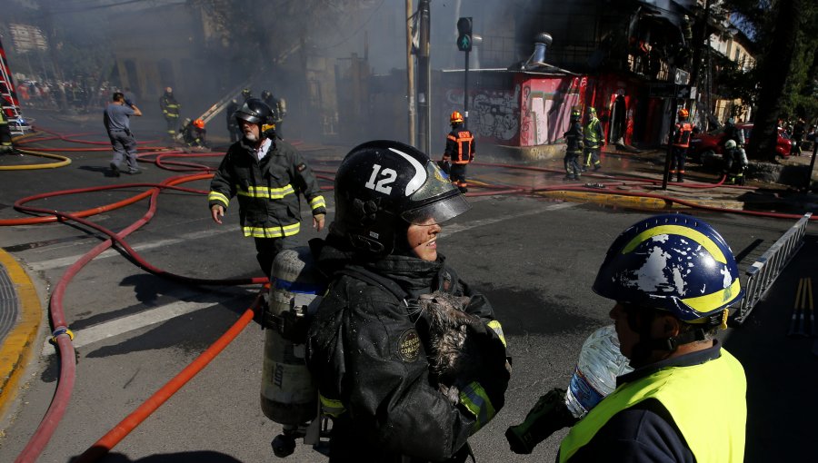 Tres haitianos, incluida una embarazada, mueren en incendio en Estación Central