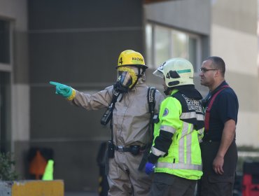 Evacuan colegio en La Florida por emergencia química