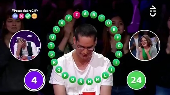 Daniel Araya protagoniza momento de tensión en "Pasapalabra" al fallar en la última letra del Rosco