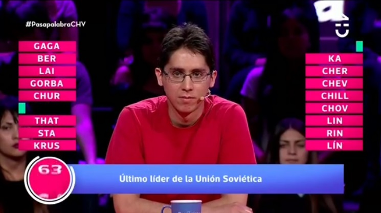 Felipe Morales impresiona en "Pasapalabra" con sus aciertos en historia