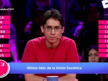 Felipe Morales impresiona en "Pasapalabra" con sus aciertos en historia