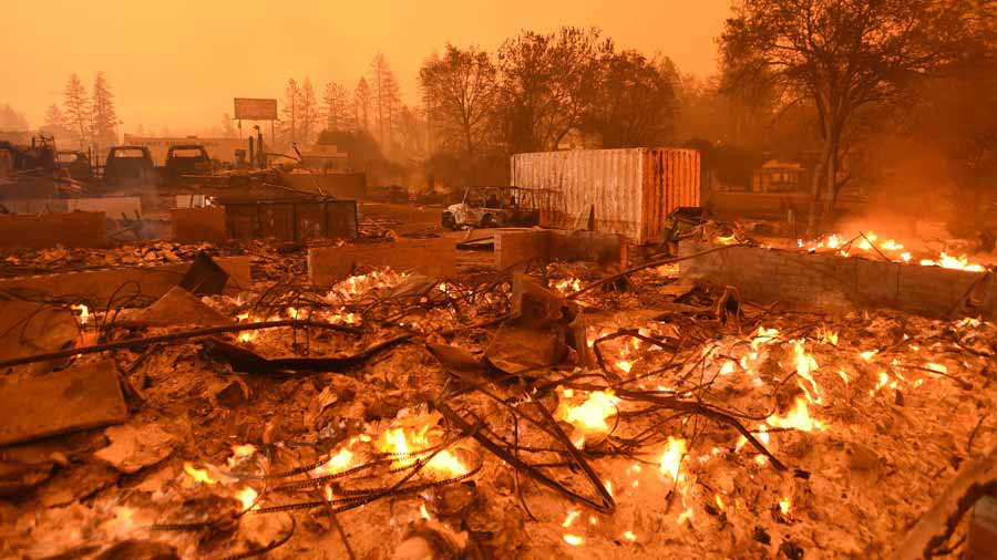 Incendio en California: Muertos suben a 56 y los desaparecidos superan las 100 personas