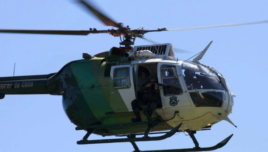 Piloto de helicóptero de Carabineros vinculó a Catrillanca en robo de vehículos