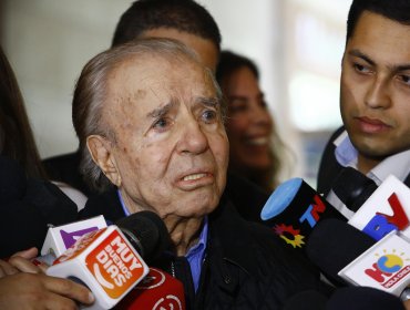 Menem tras ver a Máximo: "Lo espero en Buenos Aires, es una criatura maravillosa"