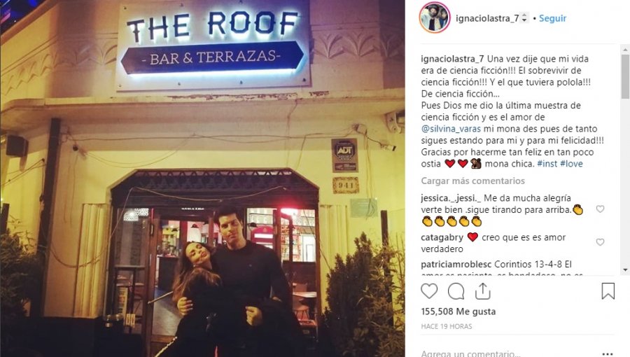 Ignacio Lastra confirma su nueva relación con la ex "Doble Tentación" Silvina Varas