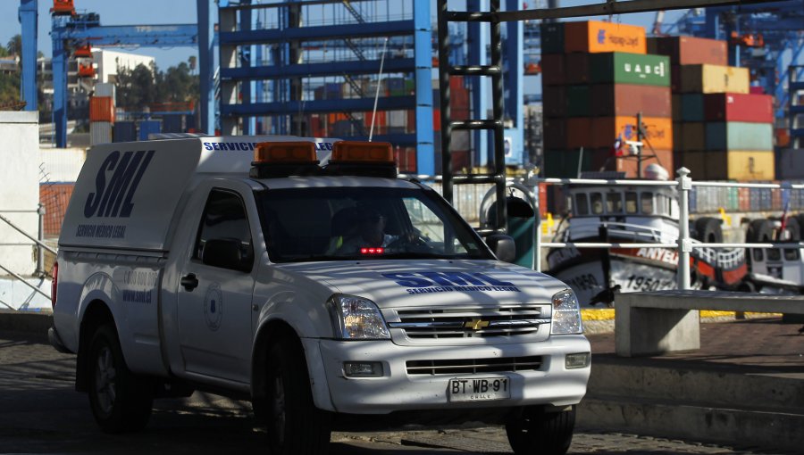 Un hombre murió tras caer de un buque en reparación en Valparaíso