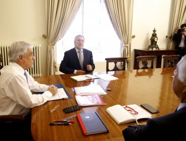 Presidente Piñera se reúne con nuevo Intendente de La Araucanía y le pide "detener la violencia"