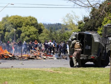 Siguen las manifestaciones en La Araucanía: Bloquean el acceso norte de Temuco