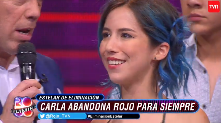 Fanáticos de "Rojo" en picada contra repechaje por eliminación de Carla Costa