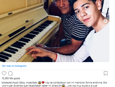 Fanática anónima le realizó un increíble regalo a cantante de "Rojo" Luis Zapata