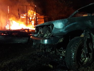 Nuevo ataque incendiario en La Araucanía, esta vez en Collipulli