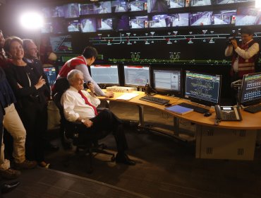 Presidente Piñera inicia la etapa final de marcha blanca de Línea 3 de Metro