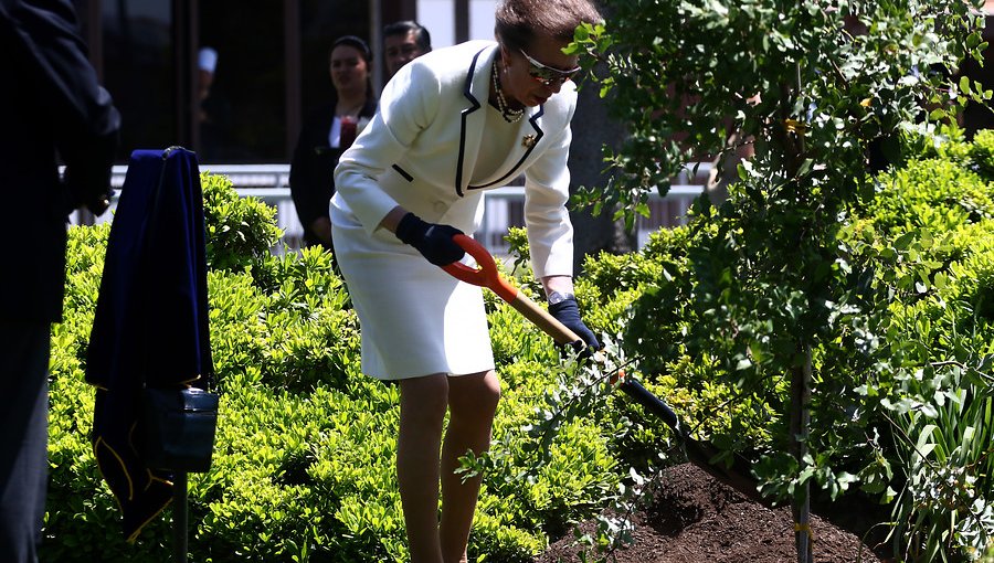 Princesa Ana llegó a nuestro país, donde asistió a diversas actividades