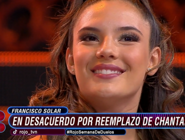 Juan Francisco Matamala no se presentó en desafío en "Rojo": Chantal Gayoso lo reemplazó