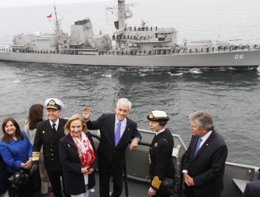 En bahía de Valparaíso y Viña del Mar se efectuó Revista Naval Internacional