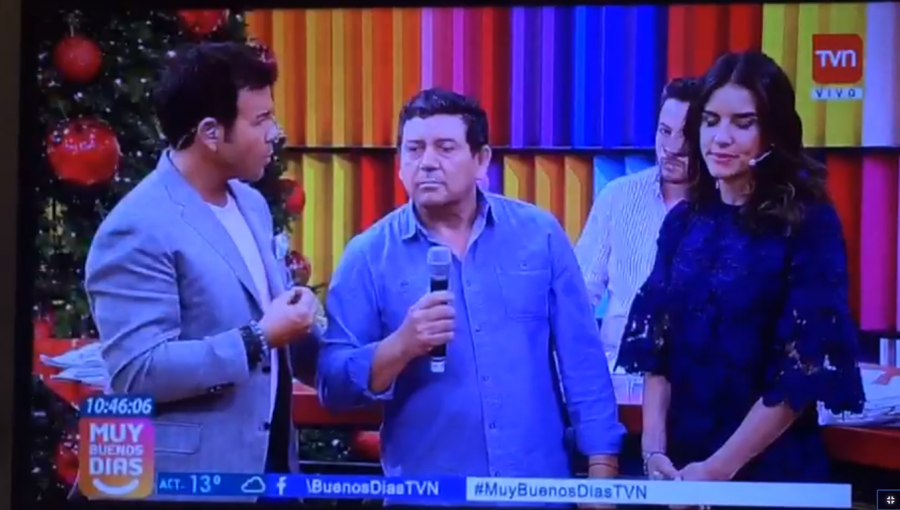 Sindicato de TVN irrumpe en transmisión de "Muy Buenos Días" para manifestar su molestia por despidos