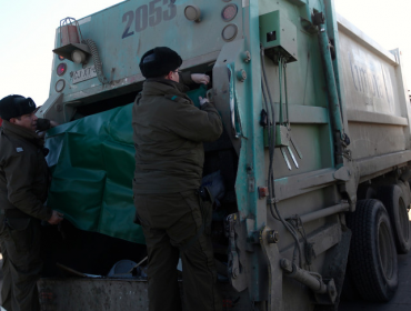 Chofer de camión recolector de basura fue apuñalado en Estación Central