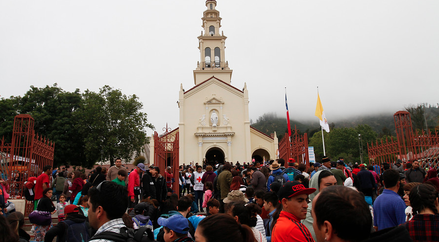 Un millón de peregrinos llegará al Santuario de Lo Vásquez este sábado