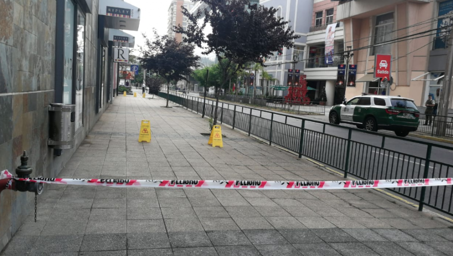 Falsa alarma: Artefacto abandonado en las afueras del mall de Viña era una caja vacía