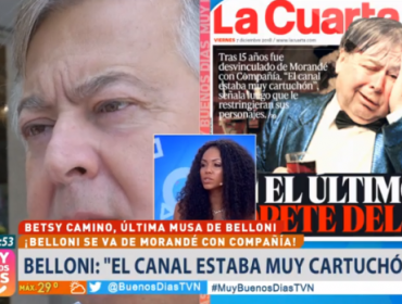 Marlen Olivari y Betsy Camino apoyaron a Belloni luego de ser desvinculado de MCC: "Es una pena"