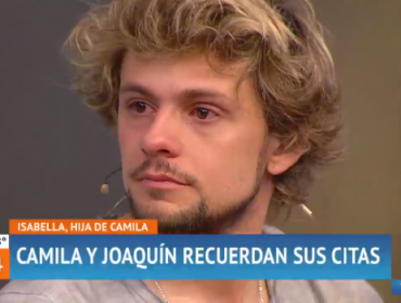 Camila Recabarren visitó "Mucho Gusto" y dejó llorando a Joaquín Méndez