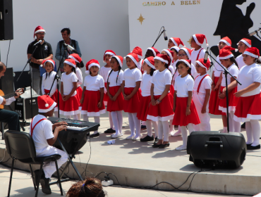 Buscan recuperar tradición de villancicos navideños en colegios de Quintero