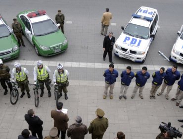 Aprueban fuerte inversión para las policías de la región de Valparaíso