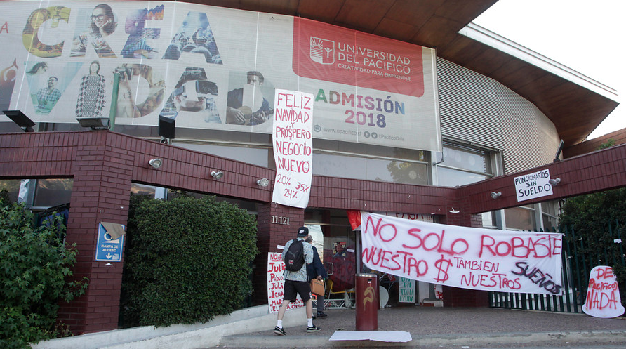 Universidad del Pacífico no garantizó la continuidad del plantel para 2019