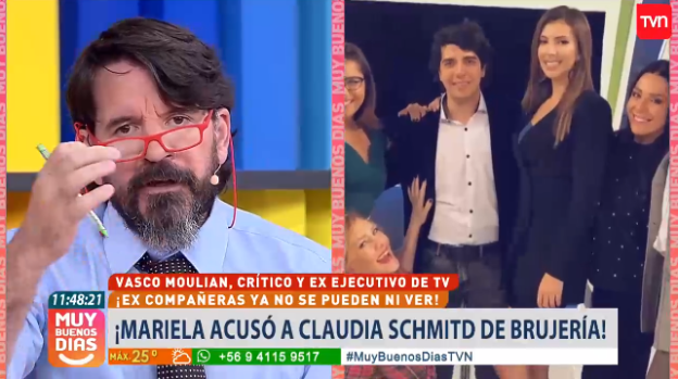 Vasco Moulian reveló el gran secreto que escondía Mariela de Claudia Schmitd