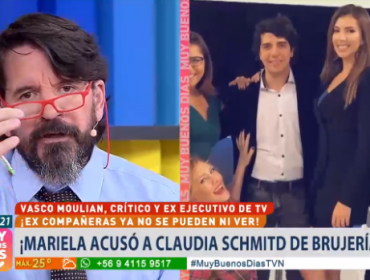 Vasco Moulian reveló el gran secreto que escondía Mariela de Claudia Schmitd